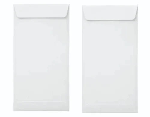 Plain White Paper Envelope