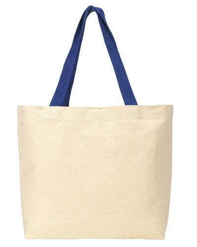 Loop Handle Plain Cotton Carry Bag