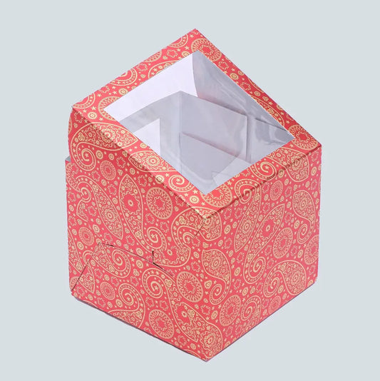 FOLDING BOX  - 1 KG SINGLE MODAK OR PASTRY (PK - 50)