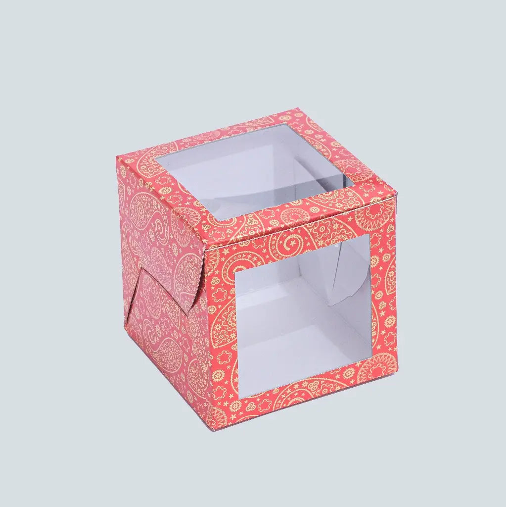 FOLDING BOX  - 500 GM SINGLE MODAK OR PASTRY (PK - 50)