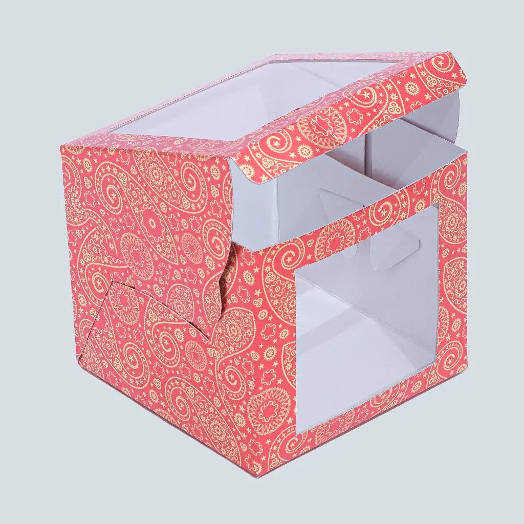 FOLDING BOX  - 1 KG SINGLE MODAK OR PASTRY (PK - 50)