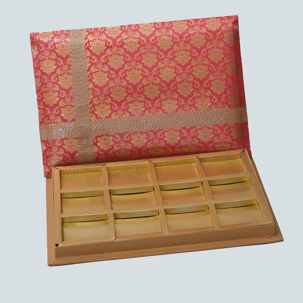 DRY FRUITS BOX - 12 PARTITION 6 (PK - 2)