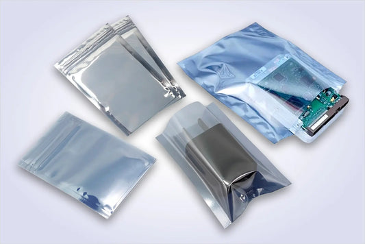 ANTI-STATIC POUCHES - BOTH SIDE SEMI TRANSPARENT - 3 SIDE SEAL POUCH