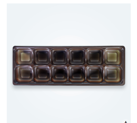 CHOCOLATE CAVITY - 12 PIECE BROWN CAVITY (PK - 100)