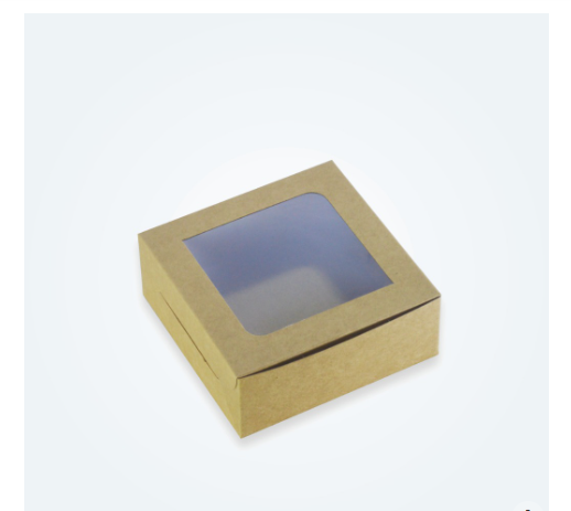 BAKERY & CAKE BOX - KRAFT CAKE BOX (PK - 100)