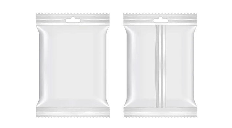 Transparent or Clear Center Seal Pouches / Pillow Pouches/Three side seal pouches - SFP - 75 MICRONS