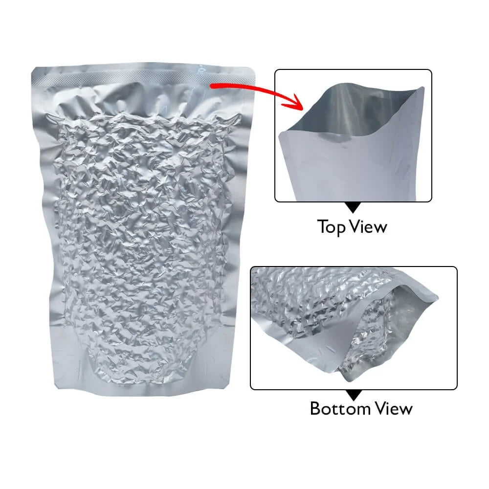 VACUUM POUCH - BOTH  SIDE METALLIC OR ALUMINIUM