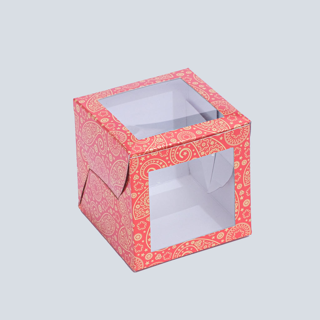 FOLDING BOX  - 500 GM SINGLE MODAK OR PASTRY (PK - 50)