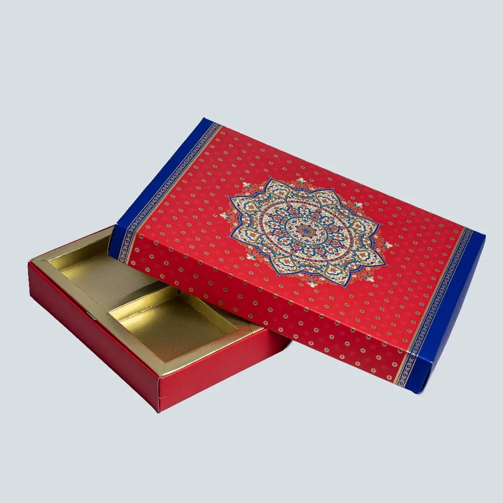 DRY FRUITS BOX - 6 PARTITION FUSION - (PK - 10)